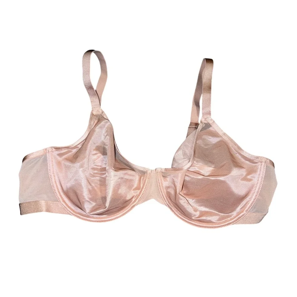 Soma Unbelievable Lift Perfect Coverage Underwire Bra Peach Rose Gold 42C